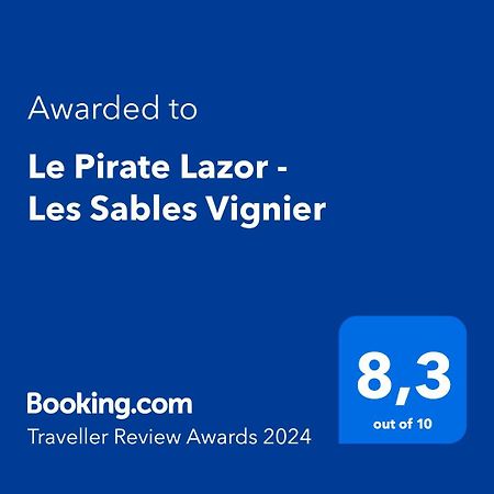 Le Pirate Lazor - Les Sables Vignier Villa Bagian luar foto